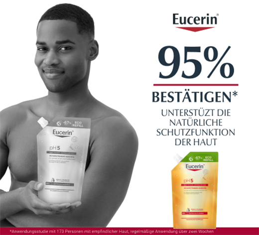 EUCERIN pH5 Duschöl empfindliche Haut Nachfüll, 400 ml