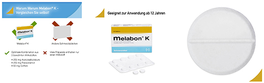 MELABON K Tabletten, 20 St