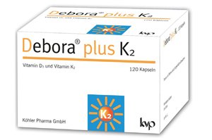 Debora plus K2 Kapseln, 120 St