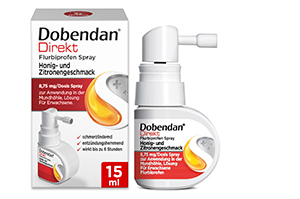 Dobendan® Direkt Flurbiprofen Spray Honig- & Zitronengeschmack, 15 ml