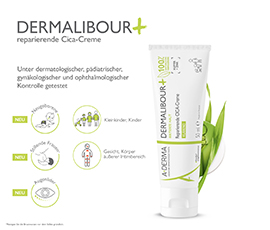 A-Derma Dermalibour + Cica reparierende Creme, 50 ml