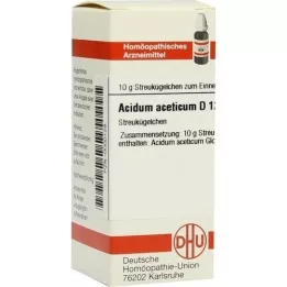 ACIDUM ACETICUM D 12 Globuli, 10 g