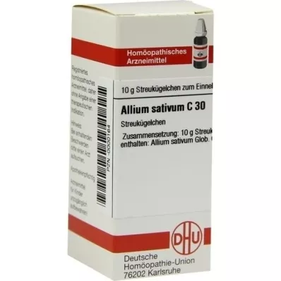 ALLIUM SATIVUM C 30 Globuli, 10 g