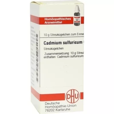 CADMIUM SULFURICUM C 30 Globuli, 10 g