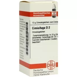 CIMICIFUGA D 2 Globuli, 10 g