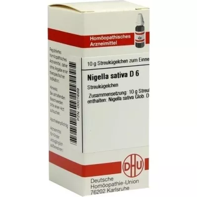 NIGELLA SATIVA D 6 Globuli, 10 g