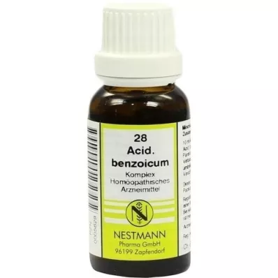 ACIDUM BENZOICUM KOMPLEX Nr.28 Dilution, 20 ml