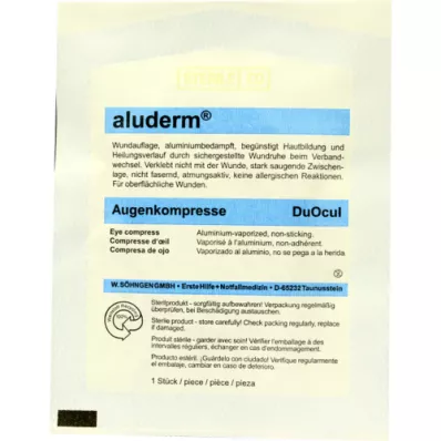 ALUDERM Augenkompressen DuOcul steril, 1 St ALUDERM Augenkompressen DuOcul steril, 1 St