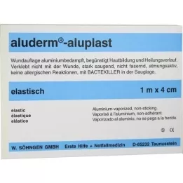 ALUDERM aluplast Wundverb.Pfl.4 cmx1 m elast., 1 St