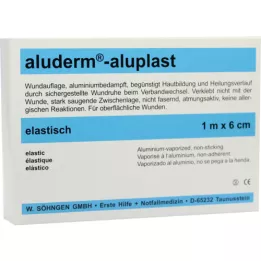 ALUDERM aluplast Wundverb.Pfl.6 cmx1 m stabil, 1 St