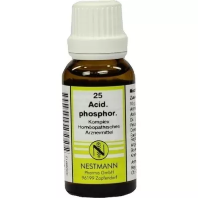 ACIDUM PHOSPHORICUM KOMPLEX Nr.25 Dilution, 20 ml
