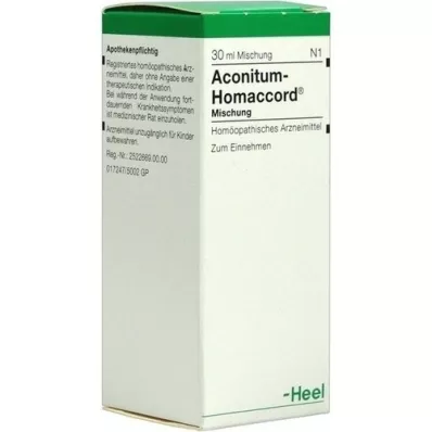 ACONITUM HOMACCORD Tropfen, 30 ml