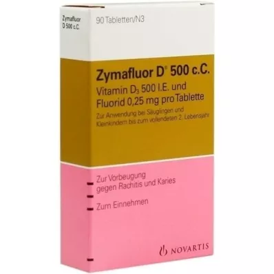 ZYMAFLUOR D 500 C C Tabletten, 90 St