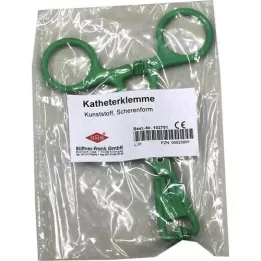KATHETERKLEMME scherenform Kunststoff, 1 St