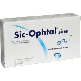 SIC OPHTAL sine Augentr. Augentropfen, 30X0.6 ml