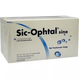 SIC OPHTAL sine Augentr. Augentropfen, 120X0.6 ml