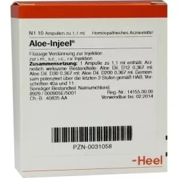 ALOE INJEEL Ampullen, 10 St
