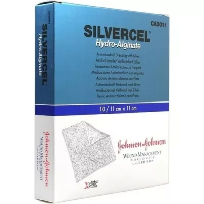 SILVERCEL Hydroalginat Verband 11x11 cm, 10 St
