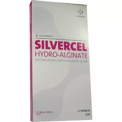 SILVERCEL Hydroalginat Verband 10x20 cm, 5 St