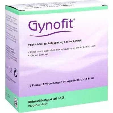 GYNOFIT Vaginal Gel zur Befeuchtung, 12X5 ml