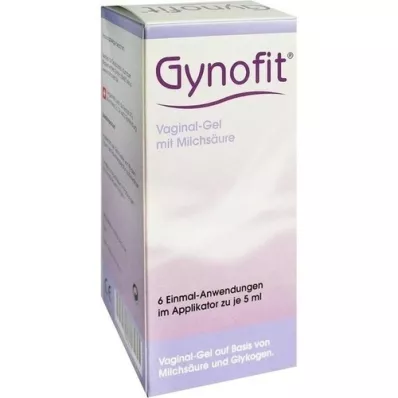 GYNOFIT Vaginal Gel a.Bas.v.Milchsäure+Glycoge, 6X5 ml