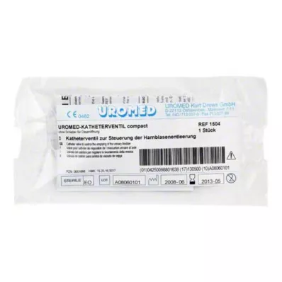 UROMED Katheterventil Compact, 1 St
