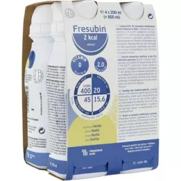 FRESUBIN 2 kcal DRINK Vanille Trinkflasche, 4X200 ml