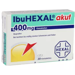 IBUHEXAL akut 400 Filmtabletten, 20 St