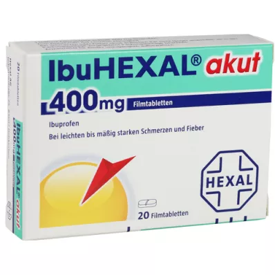 IBUHEXAL akut 400 Filmtabletten, 20 St