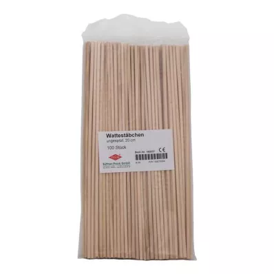 Büttner-Frank Watteträger 20 cm holz, 100 St