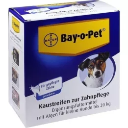 BAY O PET Zahnpfl.Kaustreif.f.kl.Hunde, 140 g