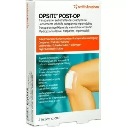 OPSITE Post-OP 5x6,5 cm Verband, 5 St