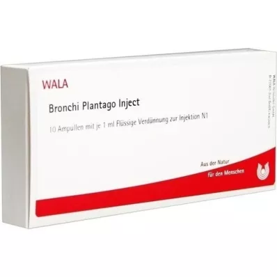 BRONCHI PLANTAGO Inject Ampullen, 10X1 ml