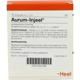 AURUM INJEEL Ampullen, 10 St