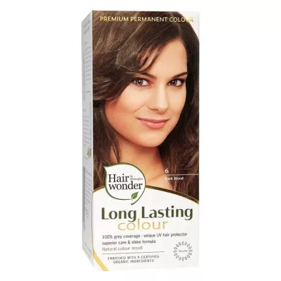 Hennaplus Long Lasting Colour 6 dark blond, 100 ml