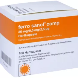 FERRO SANOL comp. Hartkaps.m.msr.überz.Pellets, 100 St