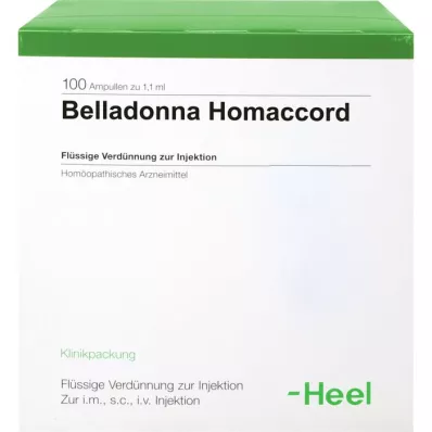BELLADONNA HOMACCORD Ampullen, 100 St