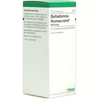 BELLADONNA HOMACCORD Tropfen, 30 ml