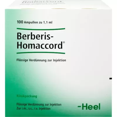 BERBERIS HOMACCORD Ampullen, 100 St