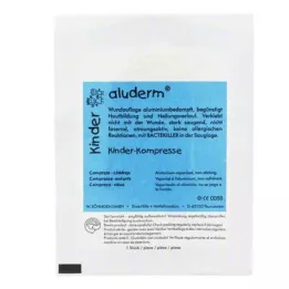 Aluderm Kinder Kompresse 4 x 6 cm, 1 St