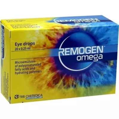 REMOGEN Omega Augentropfen, 20X0.25 ml