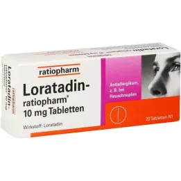 LORATADIN-ratiopharm 10 mg Tabletten, 20 St