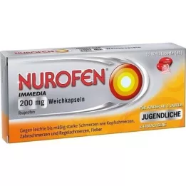 NUROFEN Immedia 200 mg Weichkapseln, 10 St