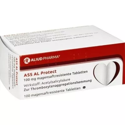 ASS AL Protect 100 mg magensaftres.Tabletten, 100 St