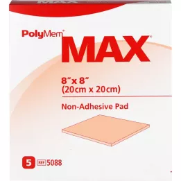 POLYMEM Max Wund Pad 20x20 cm, 5 St