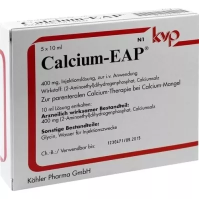 CALCIUM EAP Ampullen, 5X10 ml