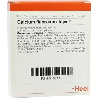 CALCIUM FLUORATUM INJEEL Ampullen, 10 St