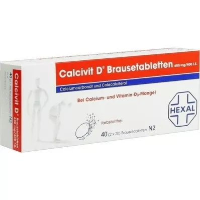 CALCIVIT D Brausetabletten, 40 St