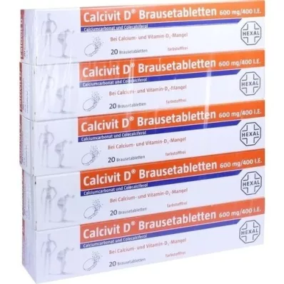 CALCIVIT D Brausetabletten, 100 St