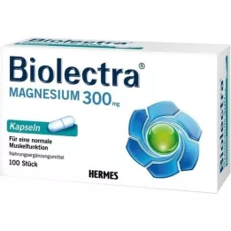 BIOLECTRA Magnesium 300 mg Kapseln, 100 St